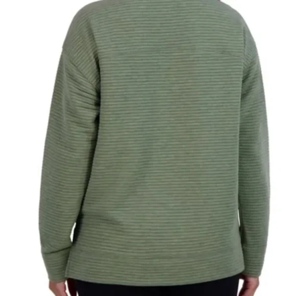 Kirkland Ladies’ Ottoman Half Zip Sweatshirt XL - Picture 4 of 9